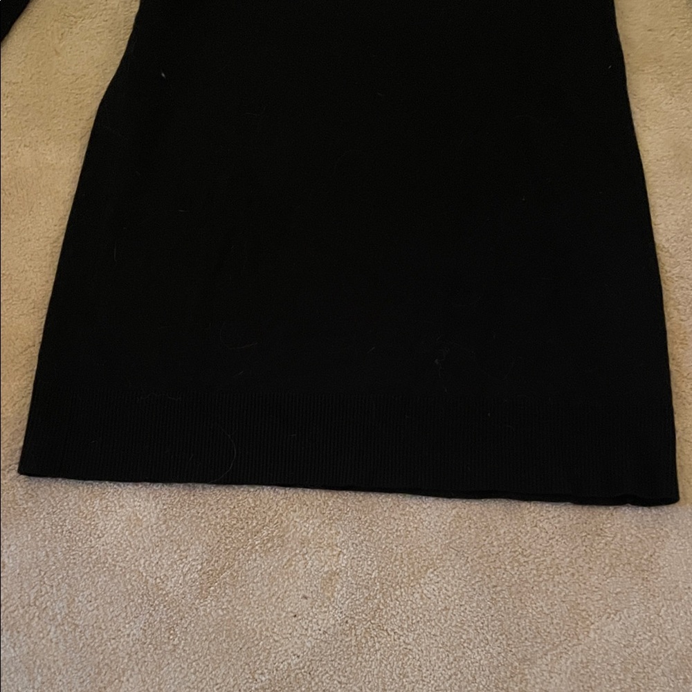 LPA Black Long Sleeve Turtleneck Dress - Picture 4 of 5